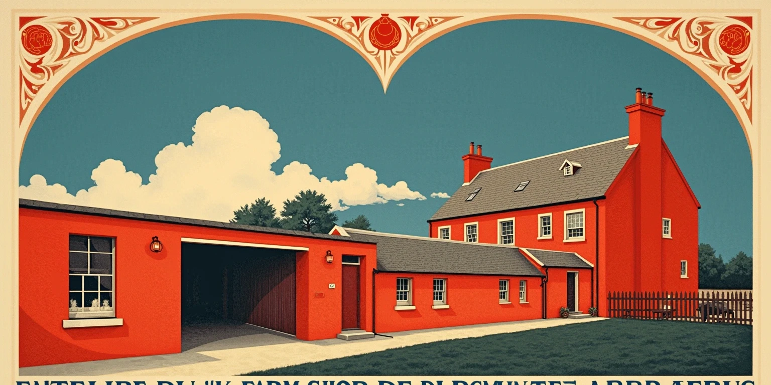 Firm of J B Sloan (Dairy) farm shop