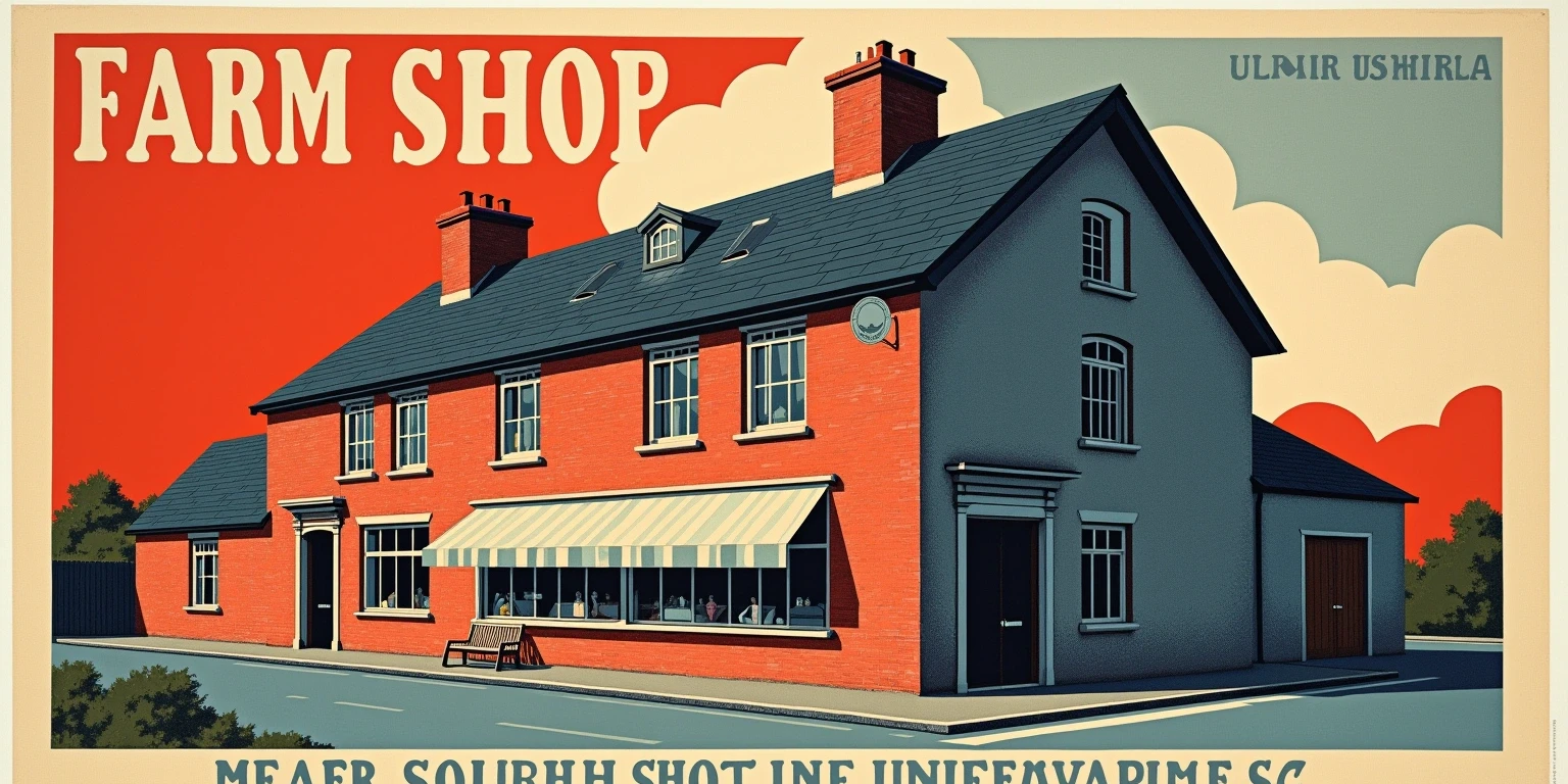 Harlequin Cottage farm shop