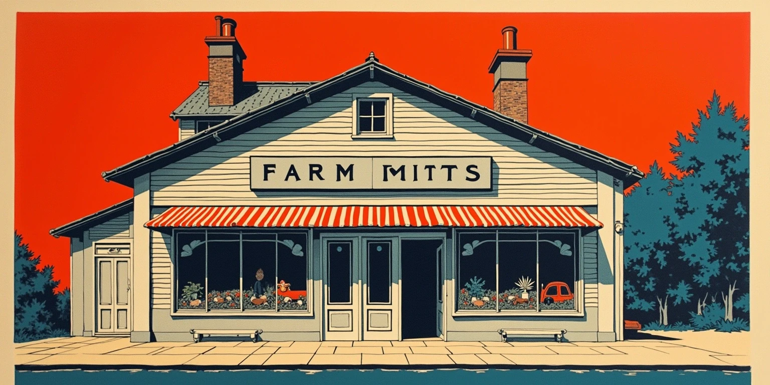 Lee James Tomatoes farm shop