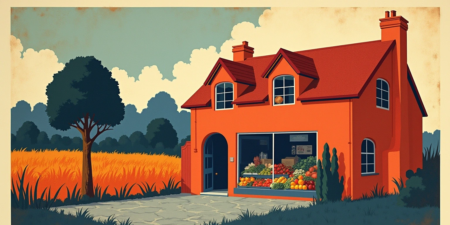 Lin's Veg Shed farm shop