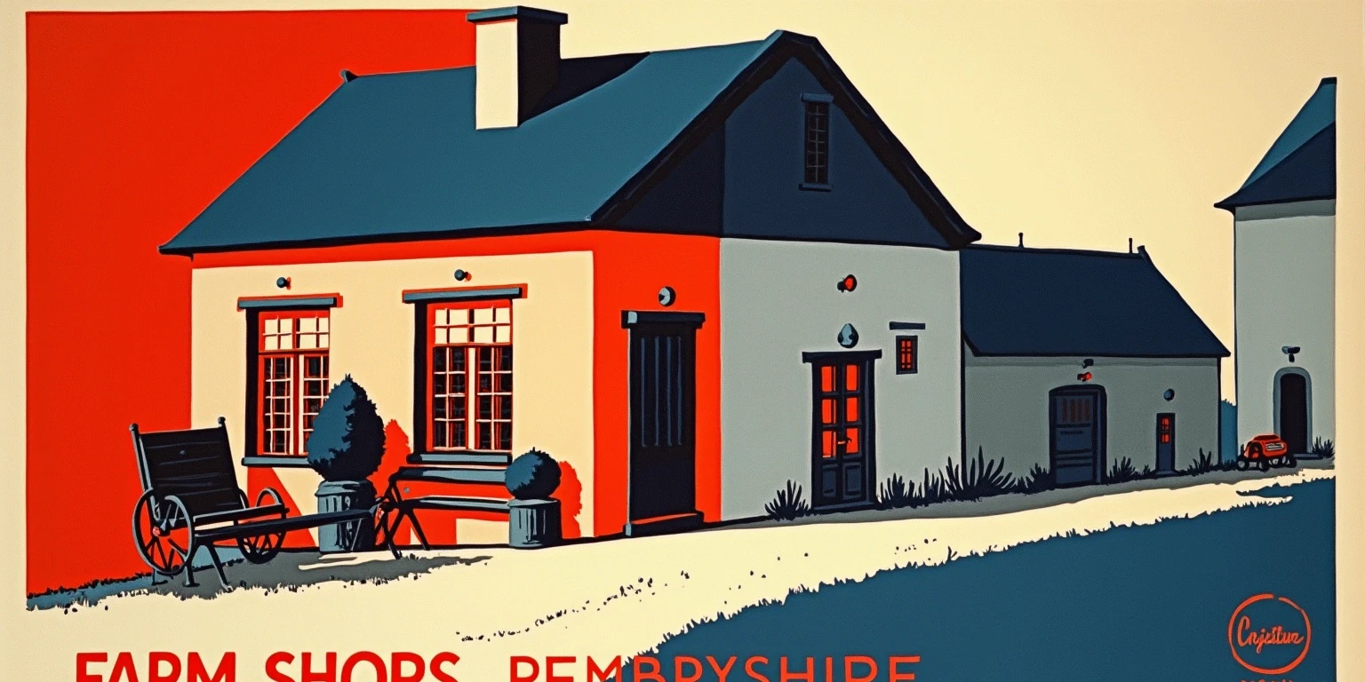 Mr D & Mrs H Harries farm shop