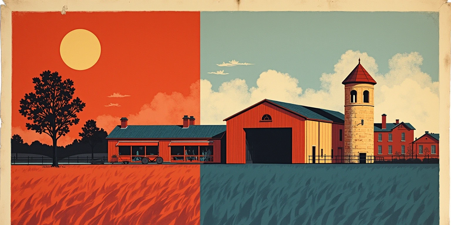 Papa Johns Pizza farm shop