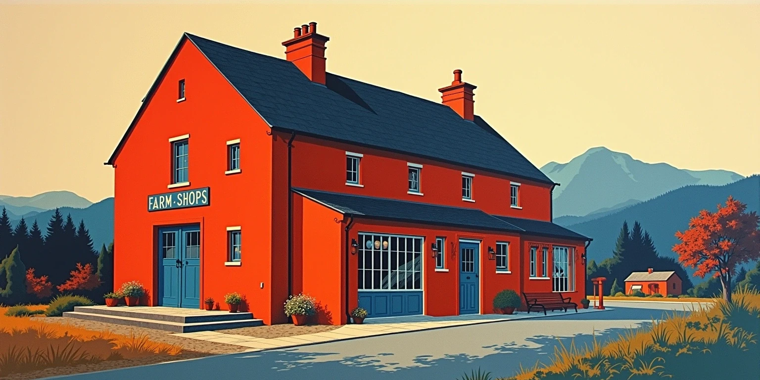 Scatwell Estate farm shop