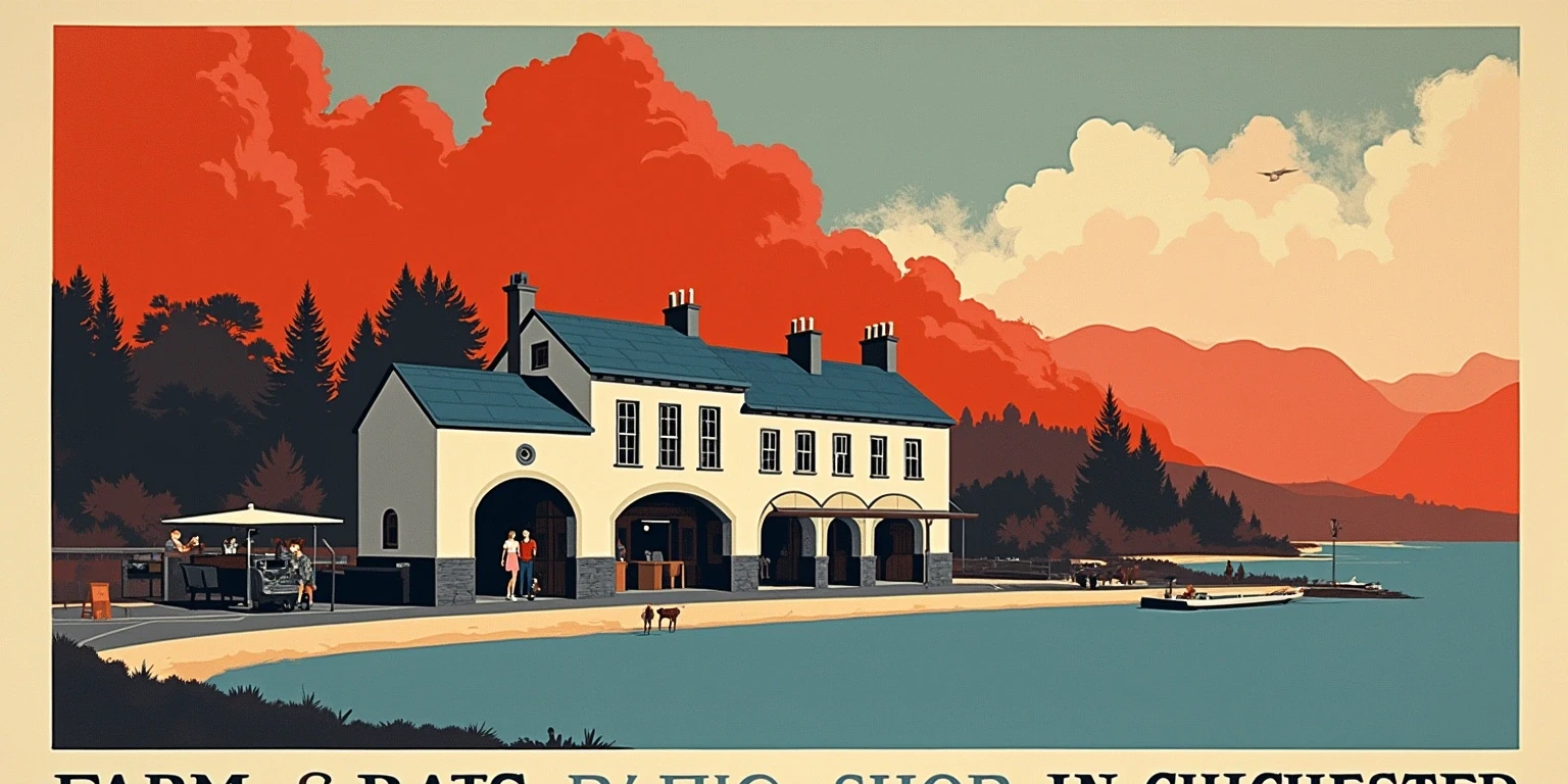 Stopham Vineyard farm shop