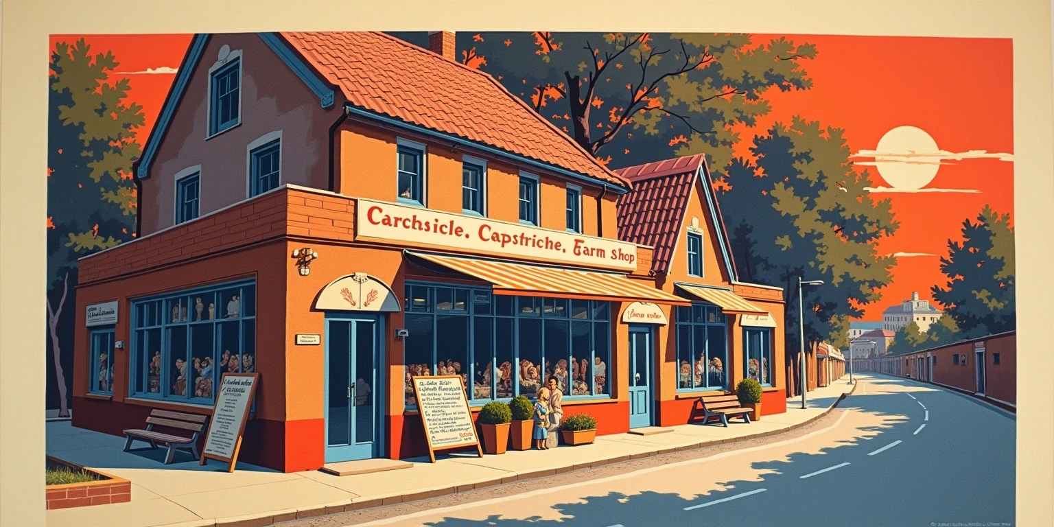 The Hollies farm shop