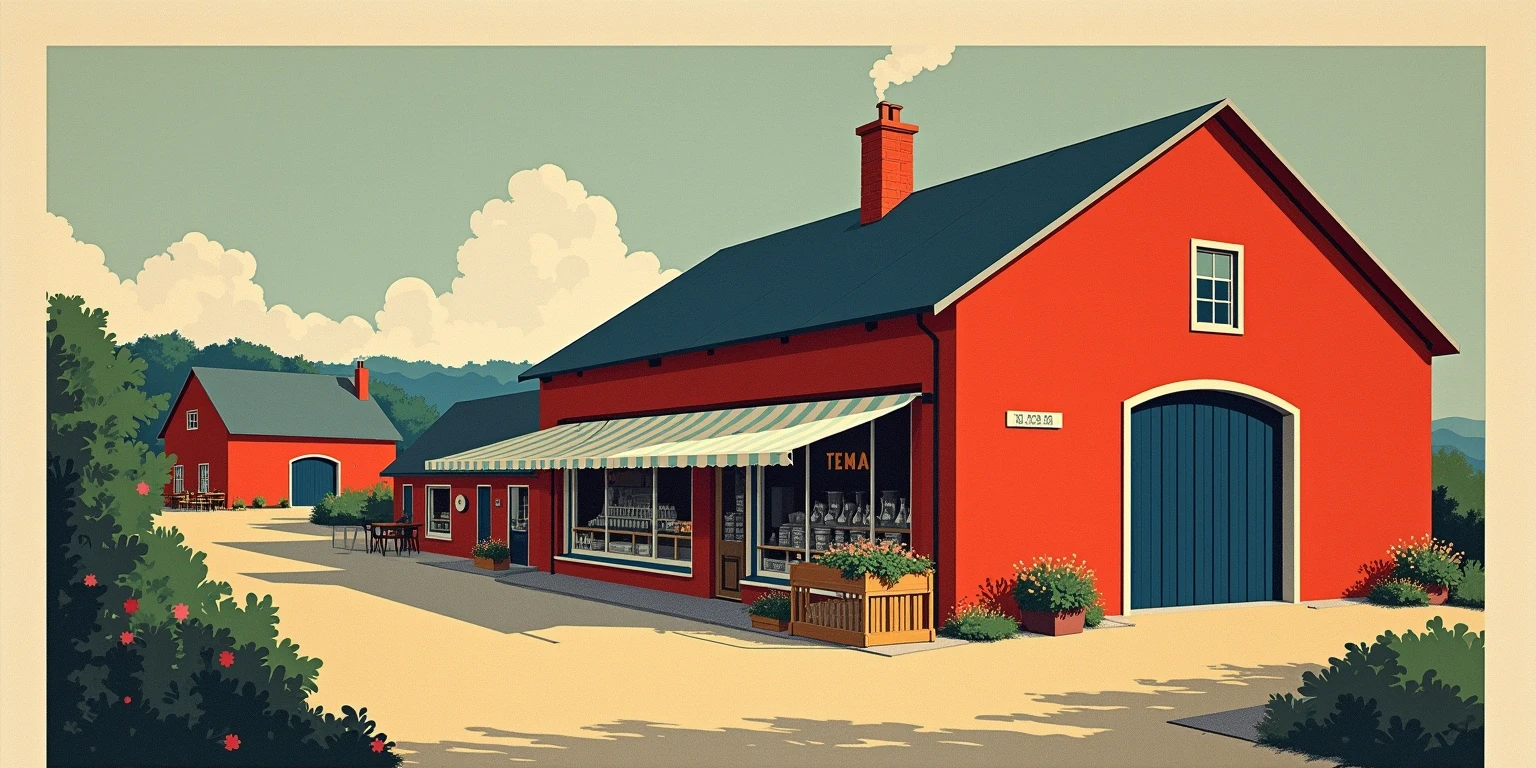 Three Peaks Brewery farm shop