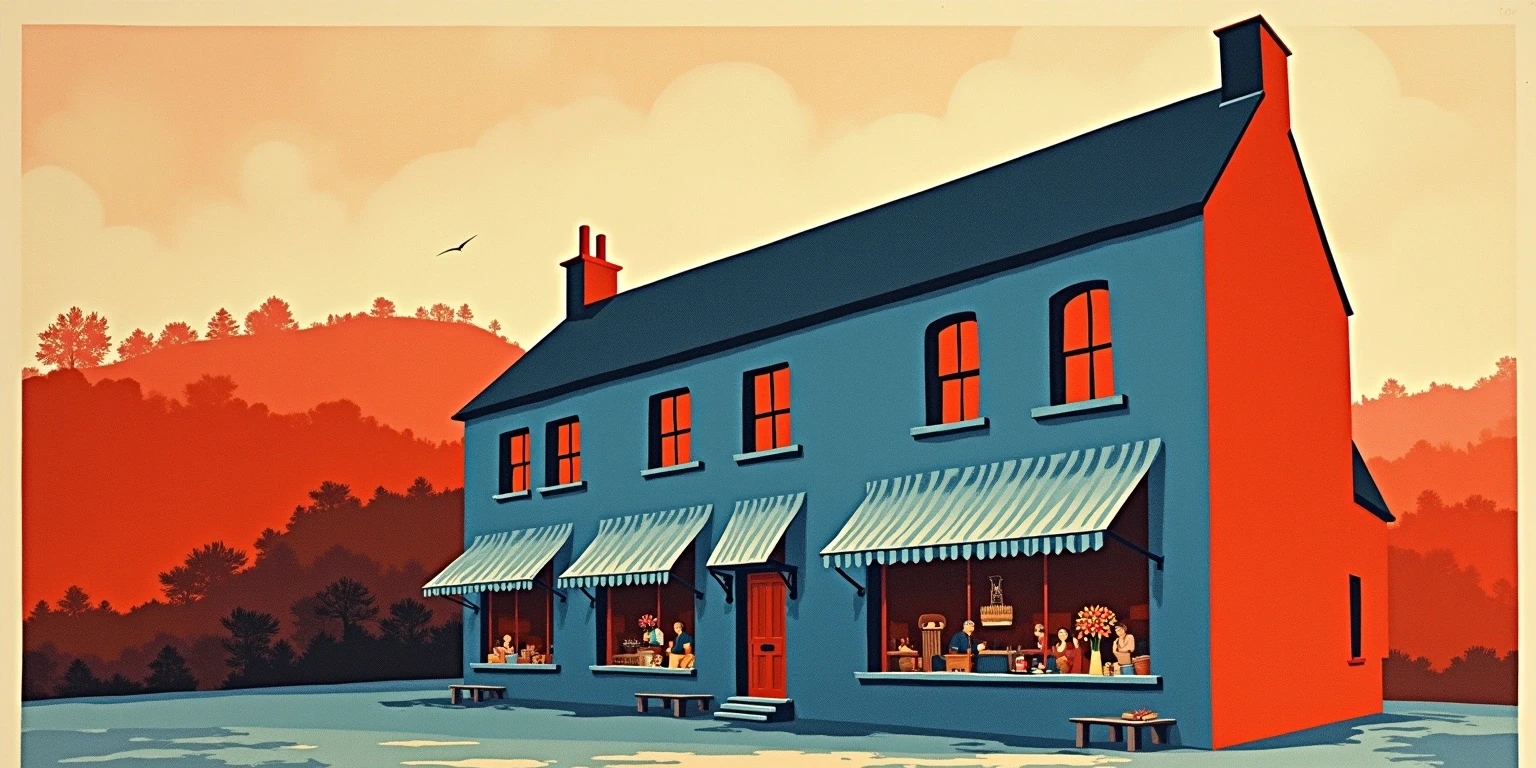 Troed y Rhiw Organics farm shop