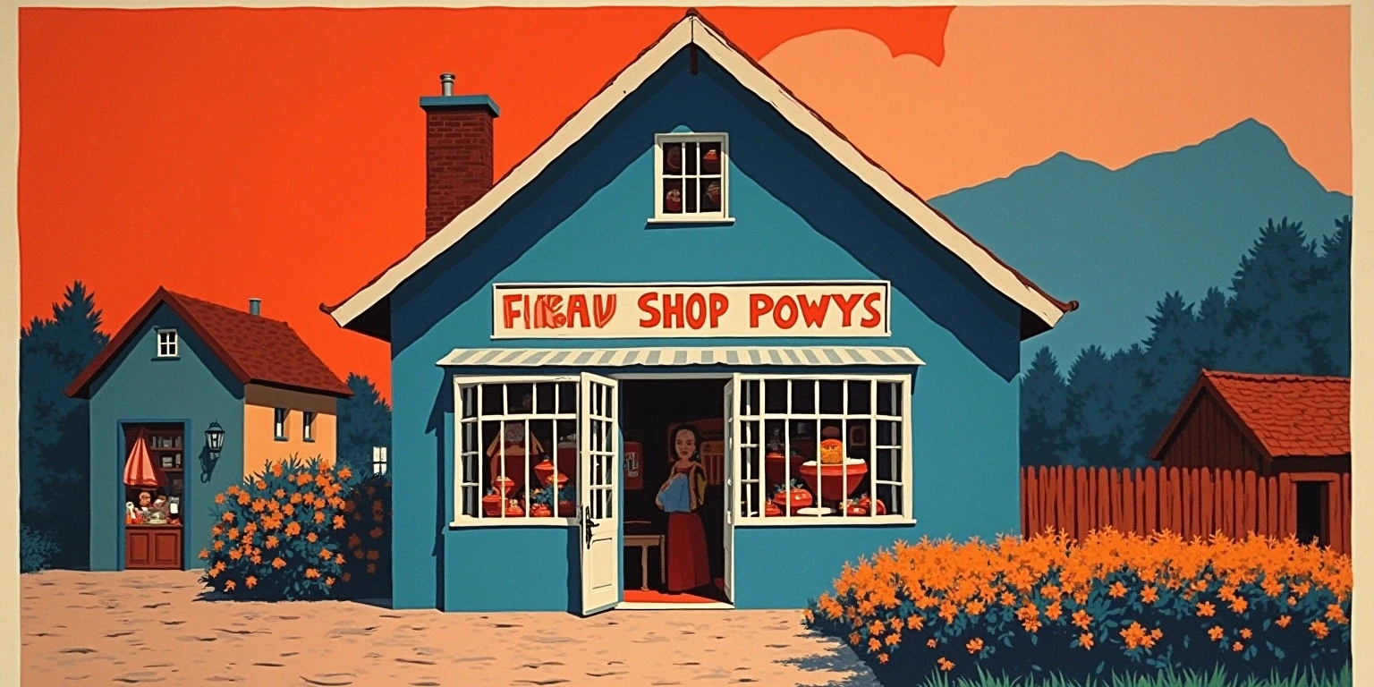 W & V J Lewis & Son farm shop